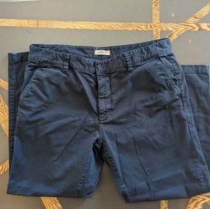 Blue chino men's pants 40x30